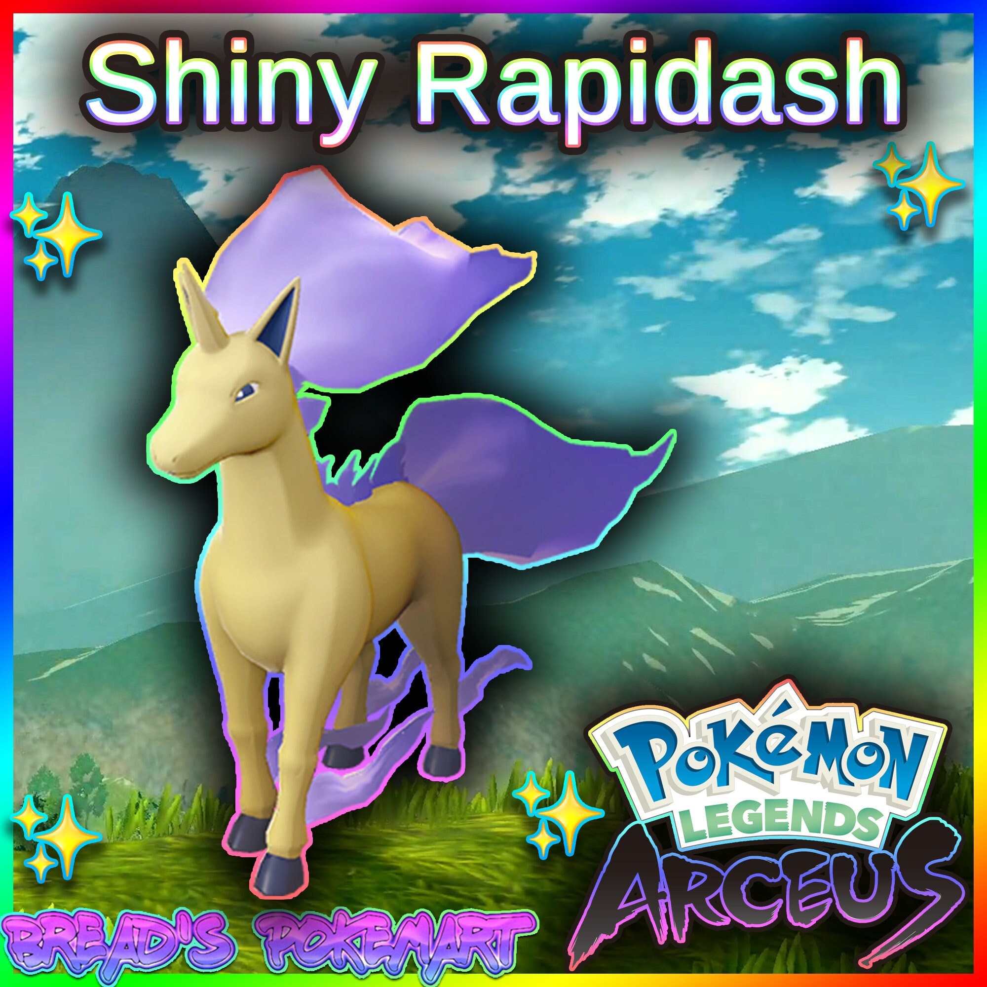 Pokemon Rapidash Shiny