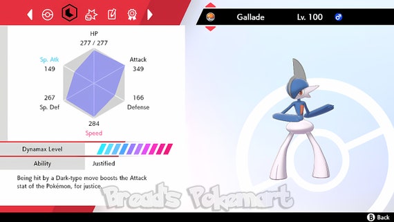 Shiny/non-shiny Ralts/gardevoir/gallade 6IV Pokémon 