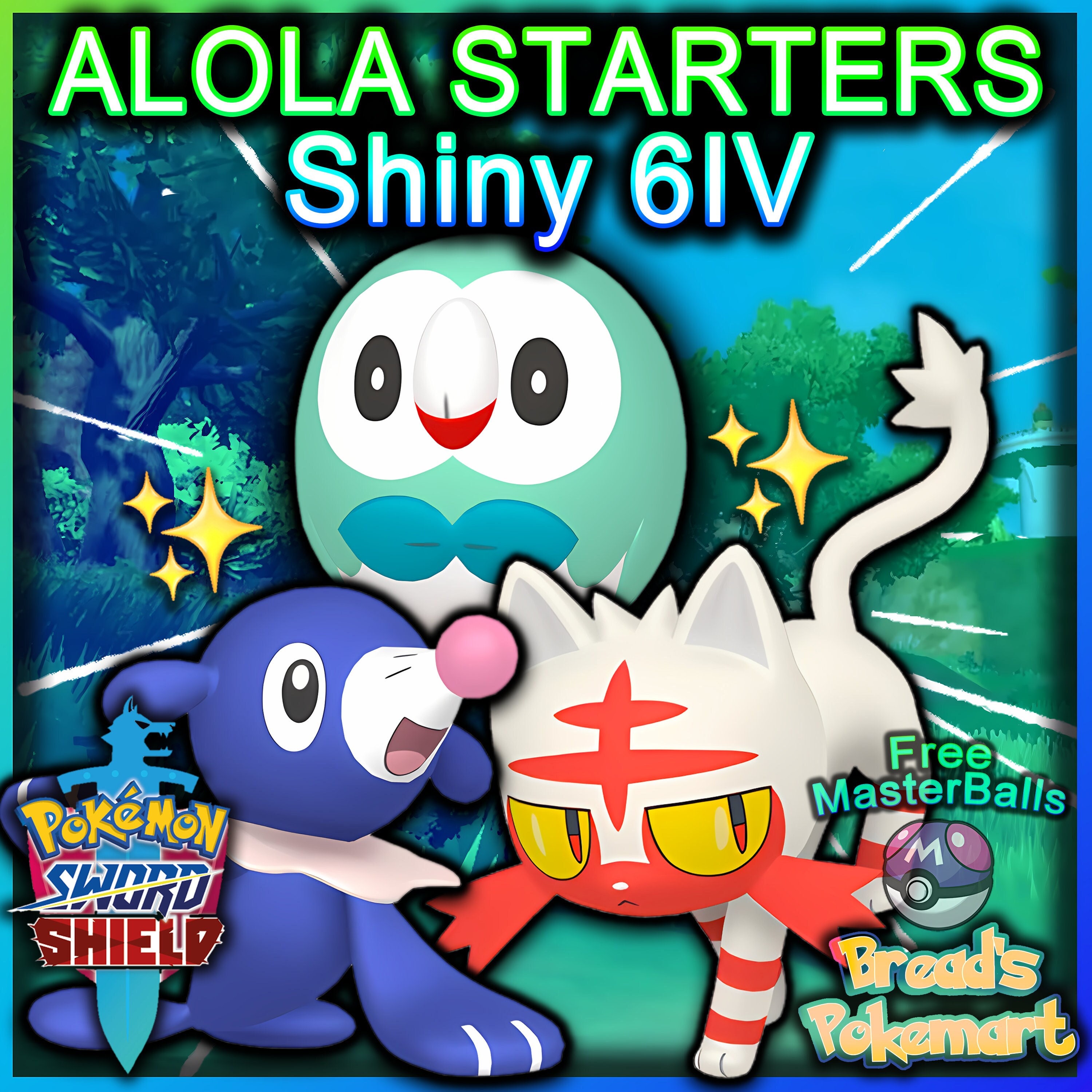 How to get SHINY starters in Pokemon Sword and Shield 