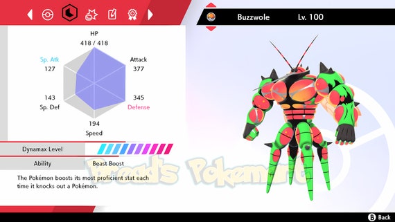 Pokémon Go TRADE - Ultra Beasts - Buzzwole, Celesteela, Guzzlord