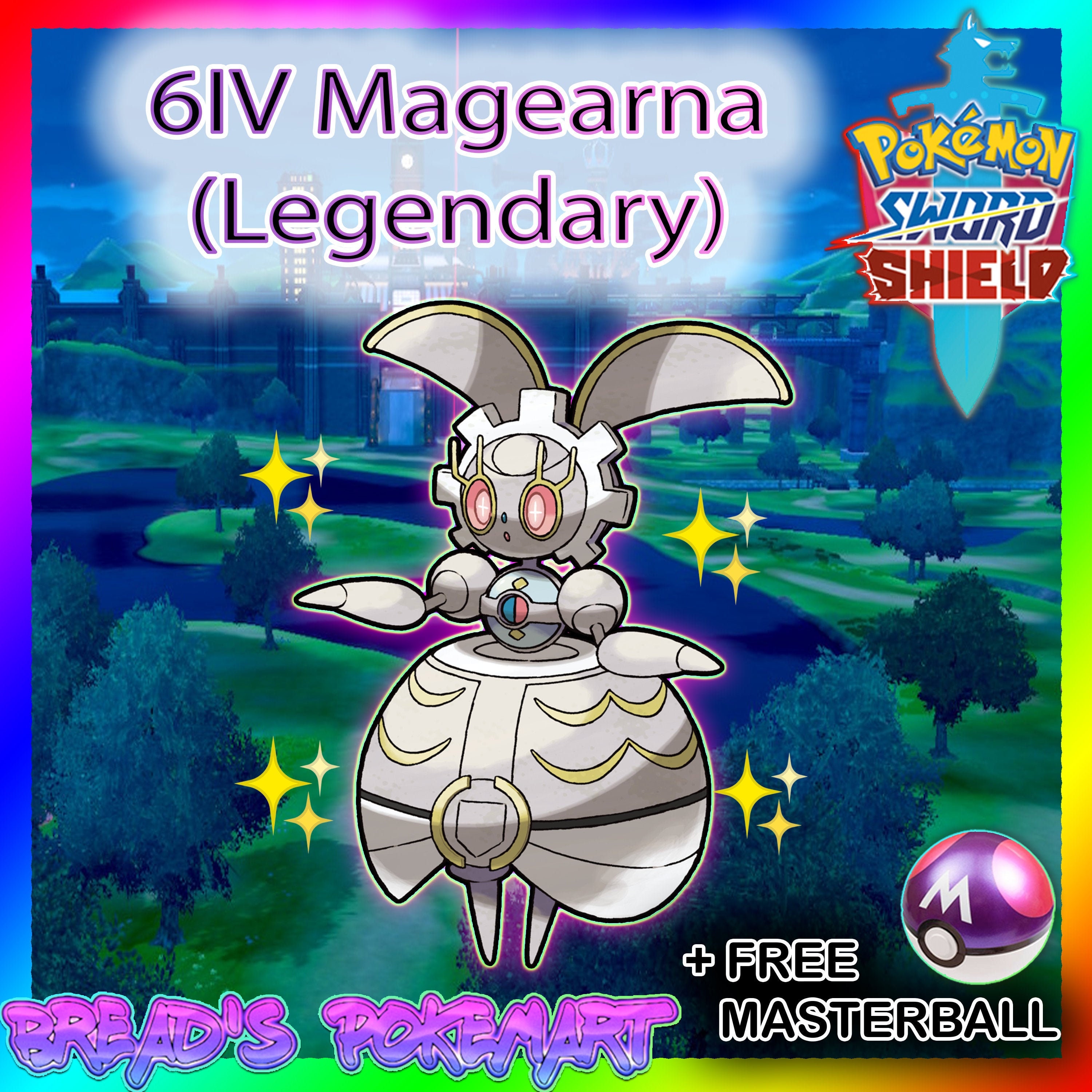 Pokemon Sword and Shield // UNRELEASED EVENT ZARUDE // 6IV -  Denmark