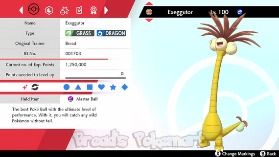 Pokemon 18103 Shiny Alolan Exeggutor Pokedex: Evolution, Moves, Location,  Stats