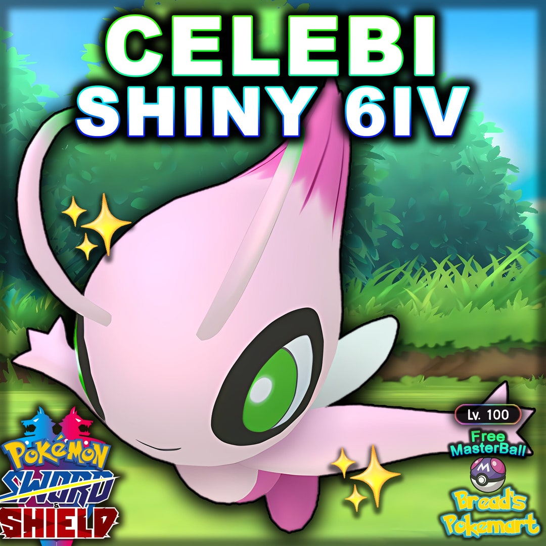 SOLD Cool Mystic Girl Level 40 - Shiny Celebi Special: Hundo (100