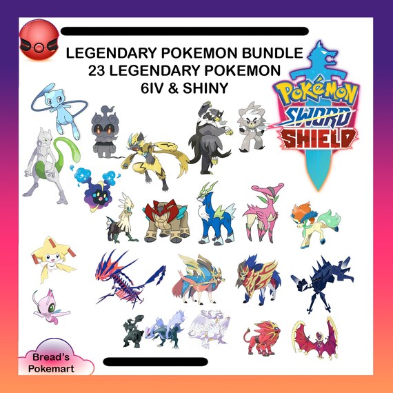 Pokemon Sword Shield Mythical And Legendary Bundle 6iv Etsy Pokemon Sword Shield Mythical And Legendary Bundle 6iv Etsy