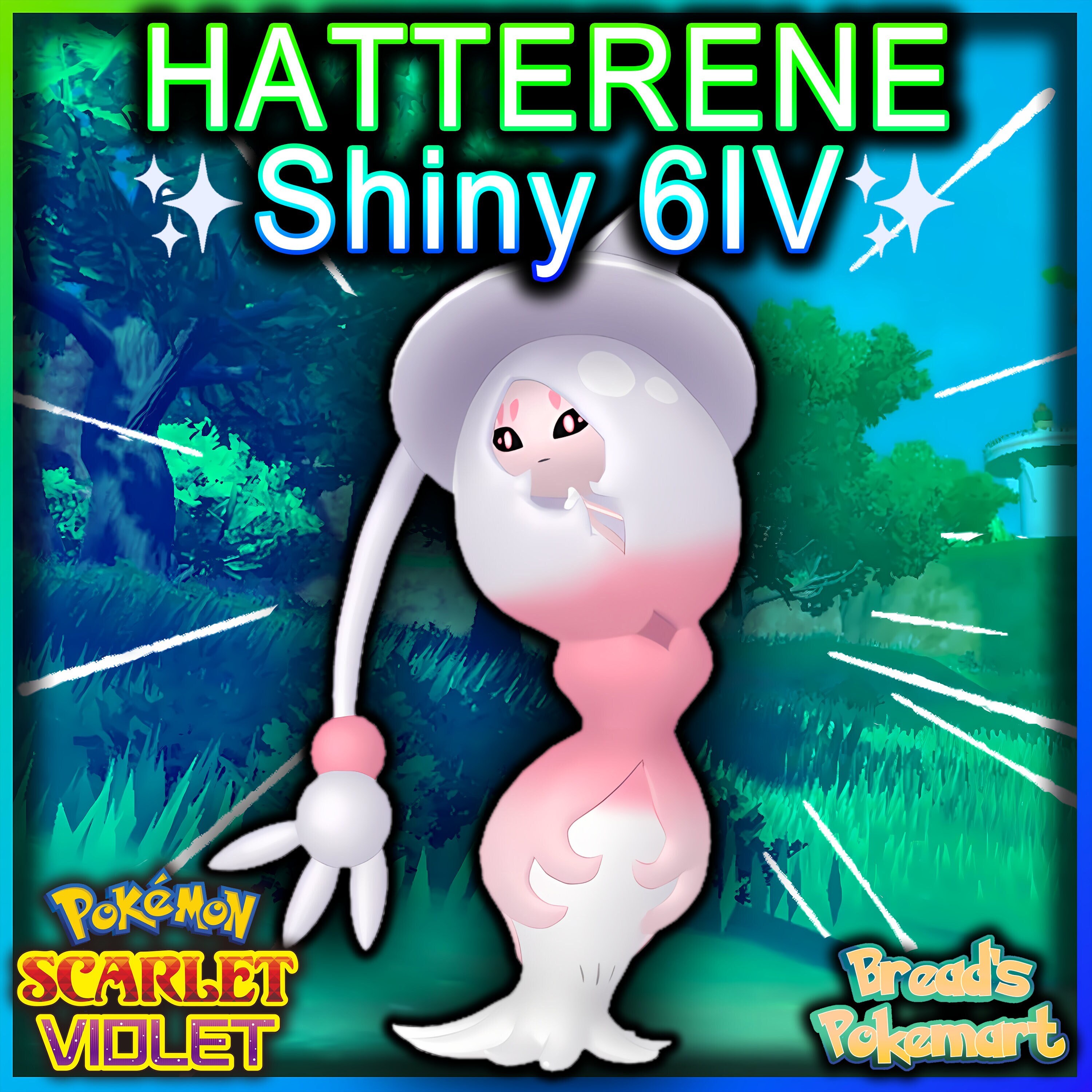 Pokémon Scarlet and Violet ✨SHINY✨ Tinkaton W/ Best 6IV +