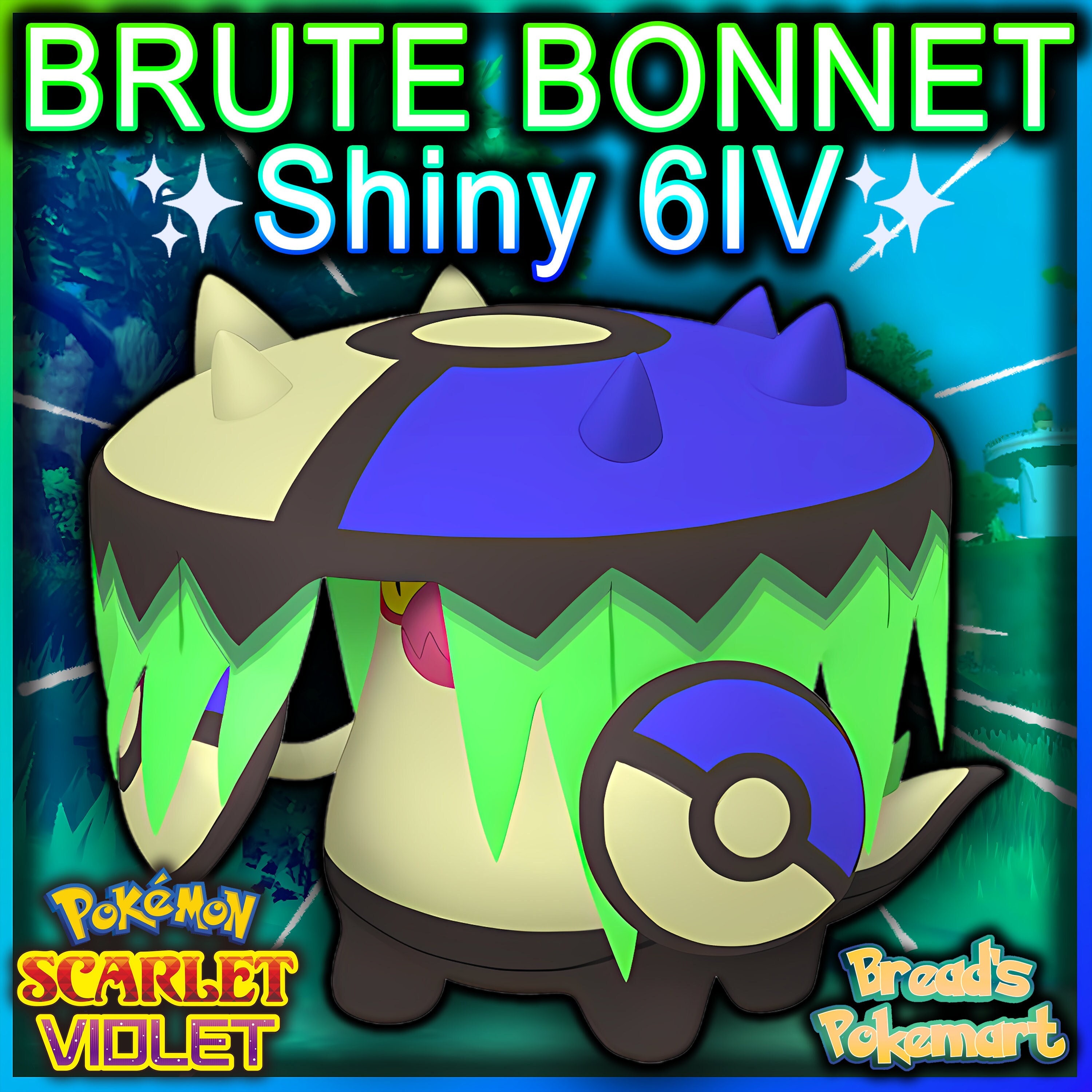 SLITHER WING SHINY 6IV + Any Item | Ready for competitive battle! | Pokemon Scarlet & Violet | Fast Delivery