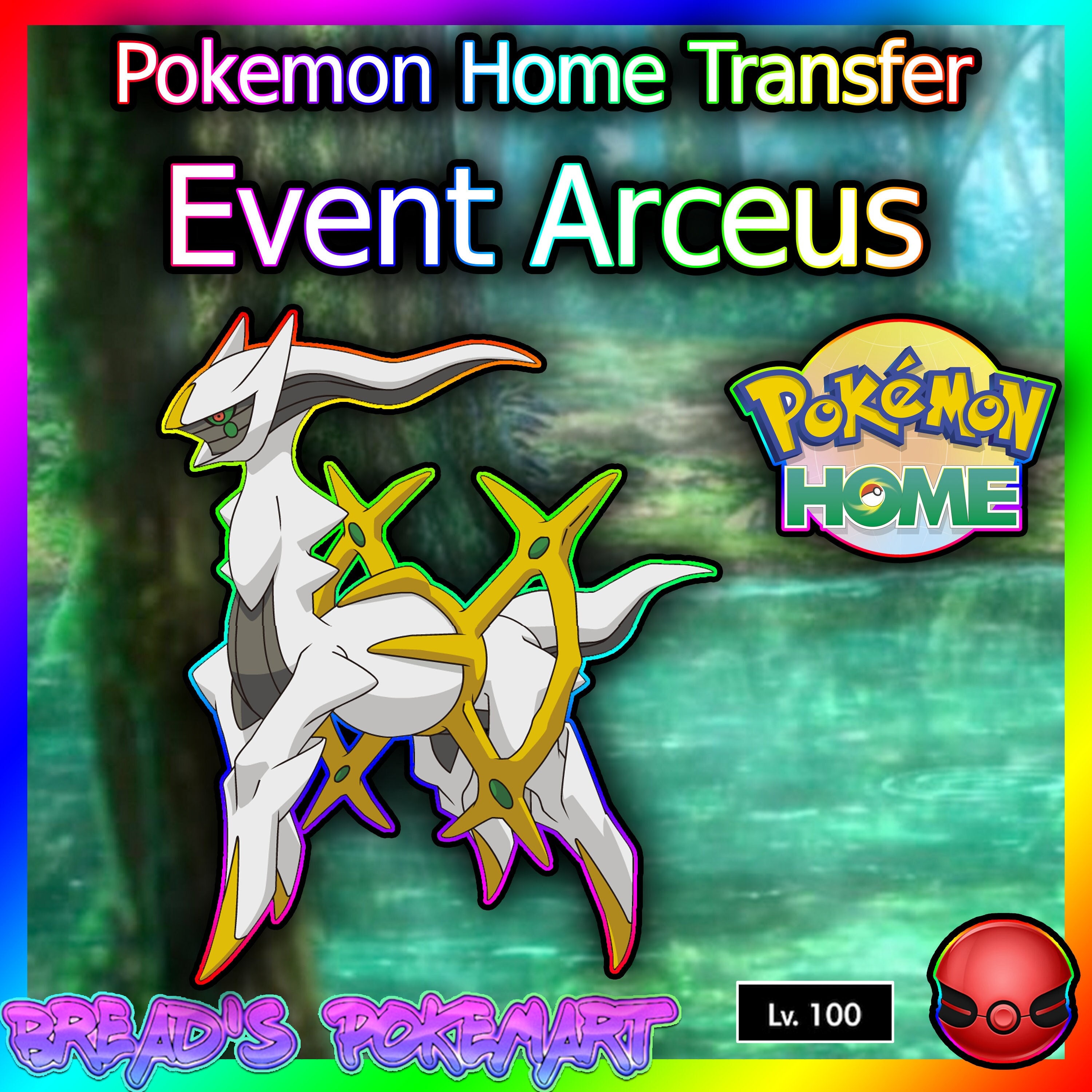 Pokemon Home // Ultra Shiny SHAYMIN 6IV Mythical Event // -  Sweden