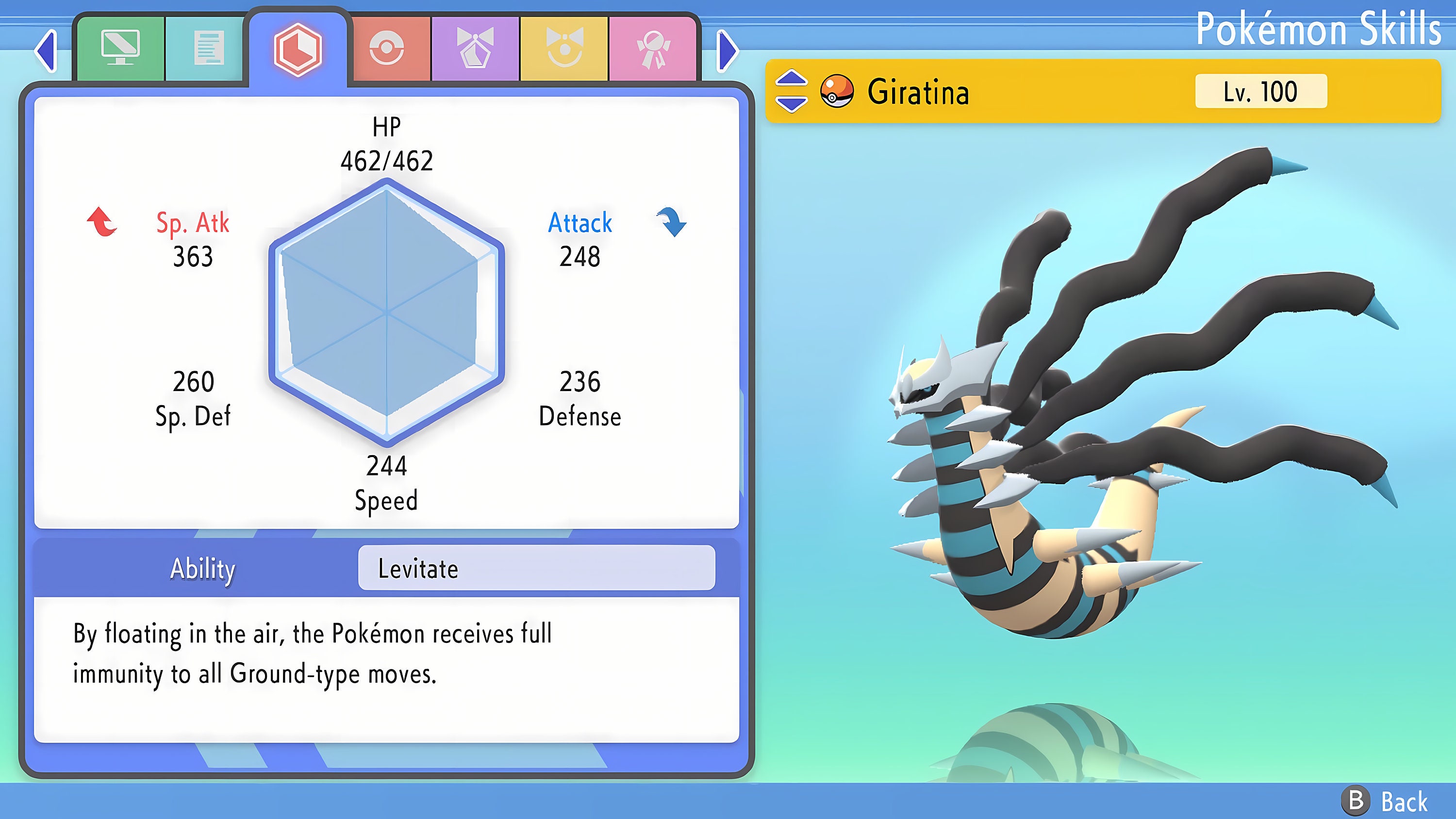 Giratina (Origin Forme) • Competitive • 6IVs • Level 100 • Online