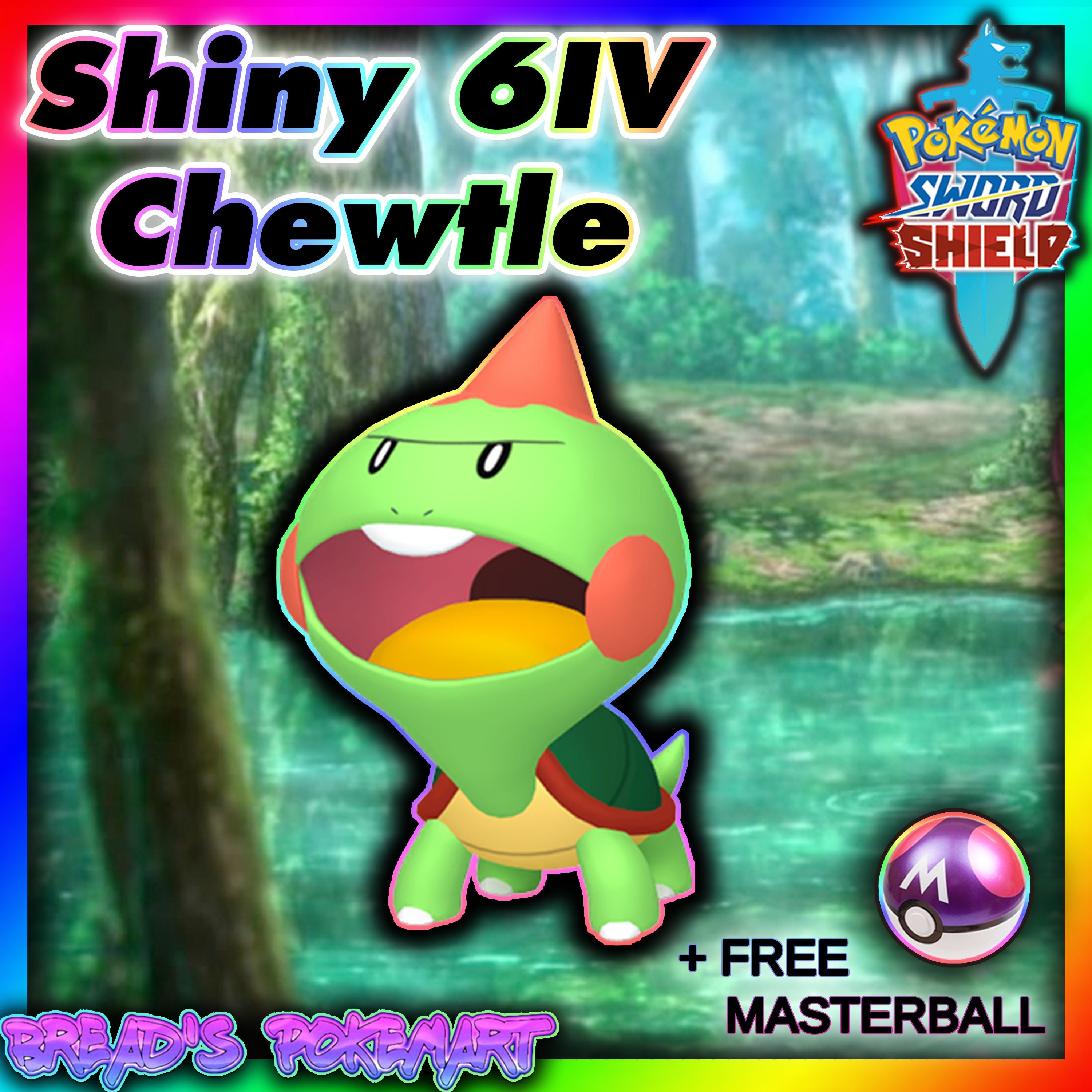 Chewtle Drednaw - Etsy