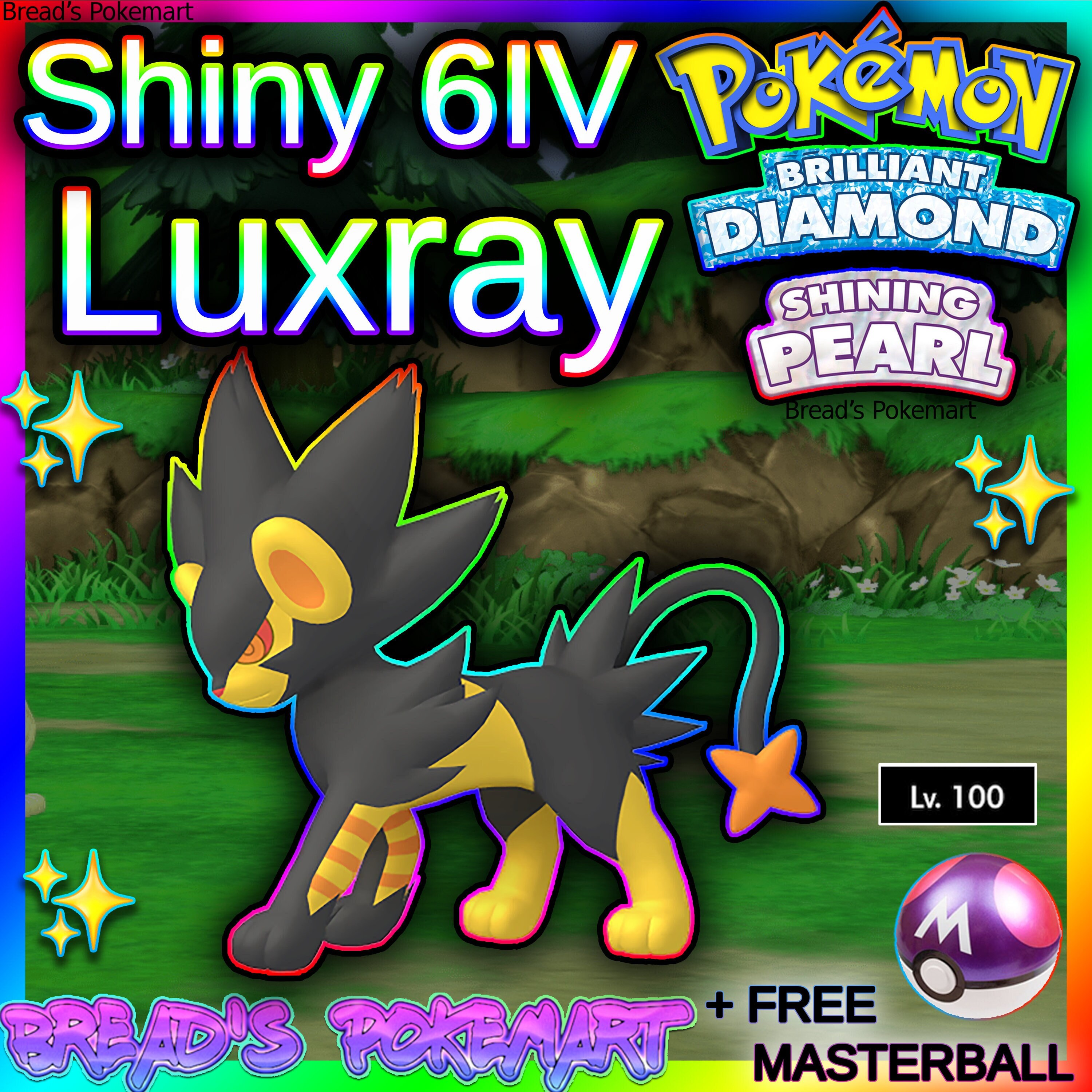 Full Sinnoh Pokedex Shiny 6IV Max Stats Pokemon Brilliant Diamond