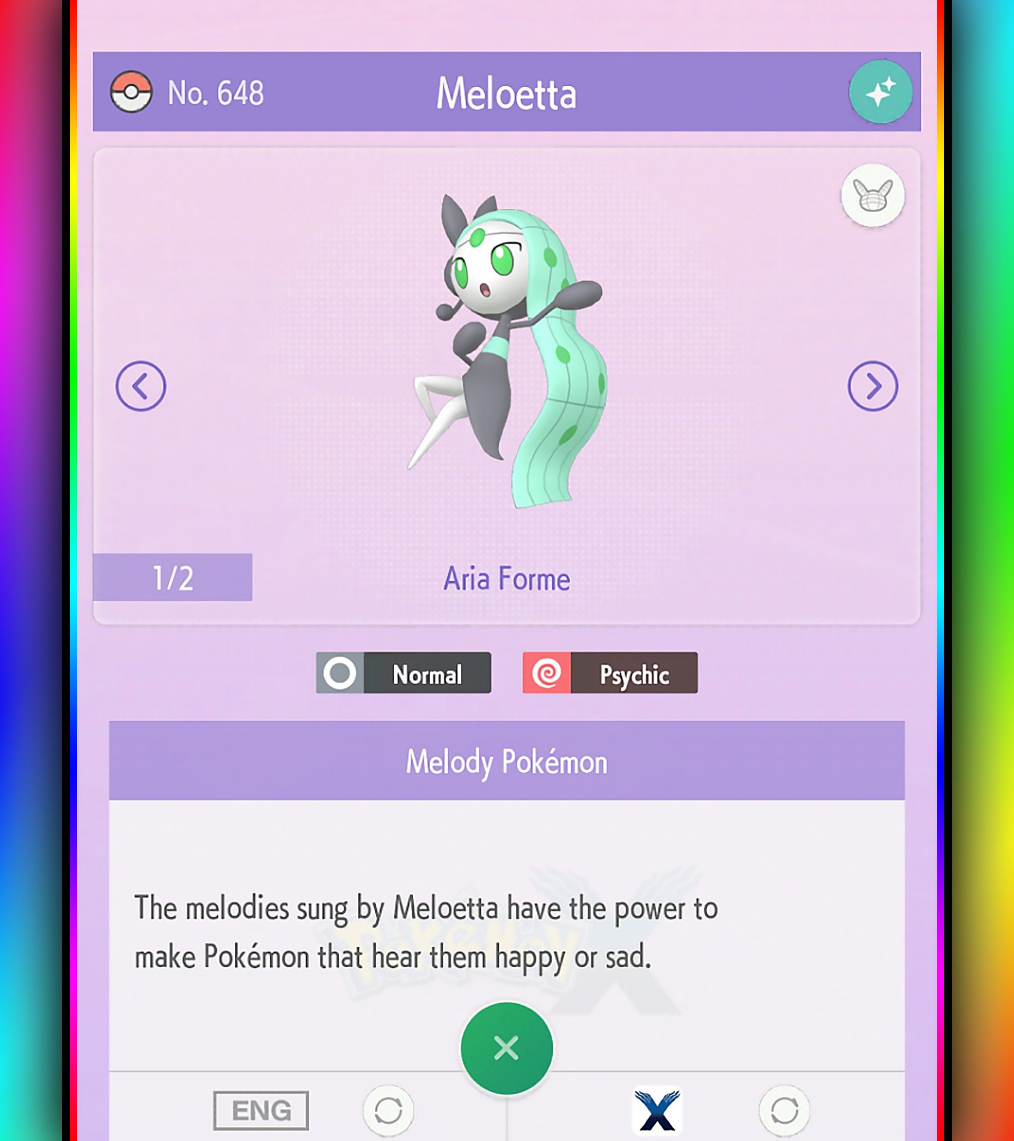 Shiny Meloetta 