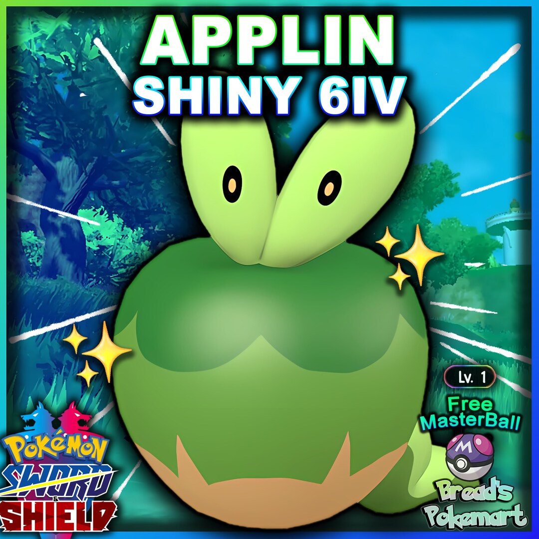 Applin Pokemon Sword : How to Catch and Evolve Applin into Flapple and ...
