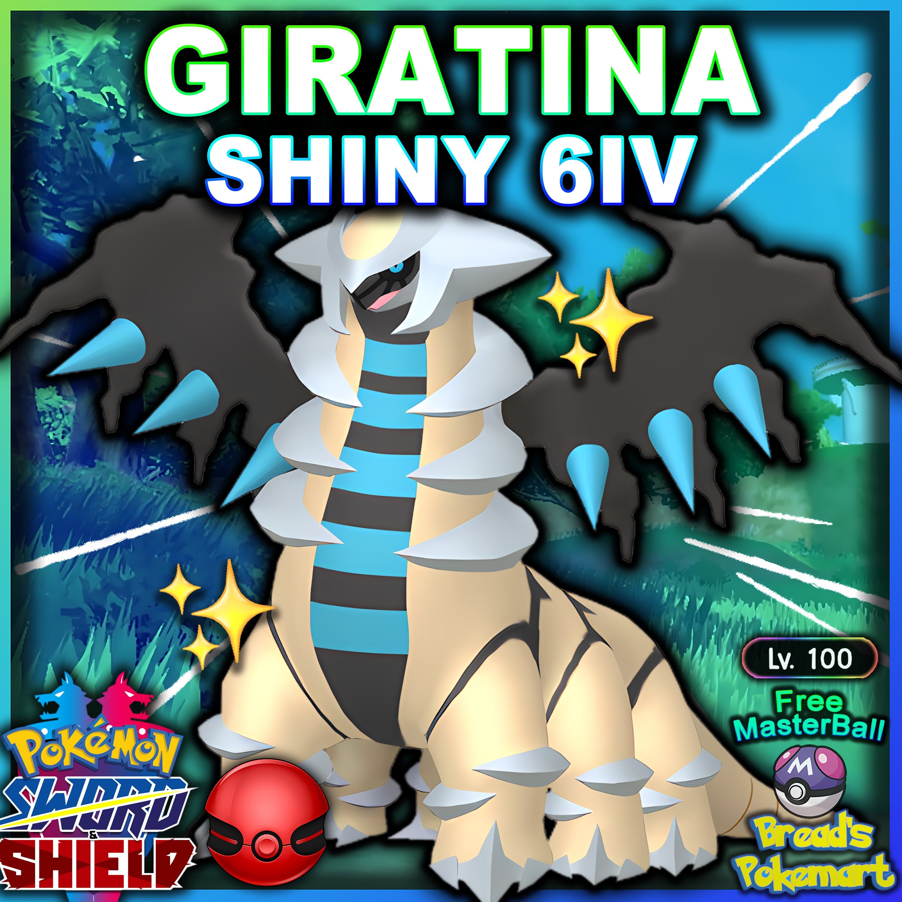✨ Shiny Giratina Event, American Summer Event, Pokemon Sword & Shield, UT