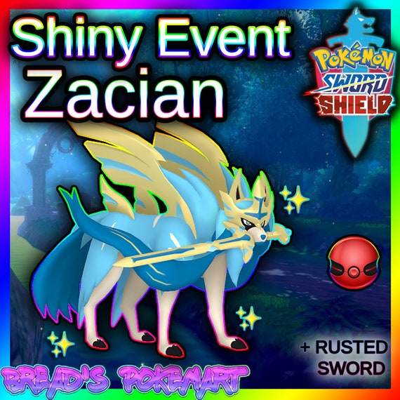 Pokemon Sword and Shield // Ultra Shiny ZACIAN (Instant Download) 