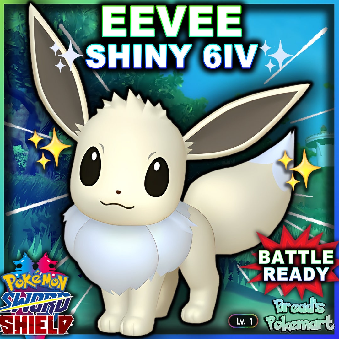 SHINY Eeveelutions 9-pack 6IV / Pokemon Sword & Shield / Eevee -   Denmark