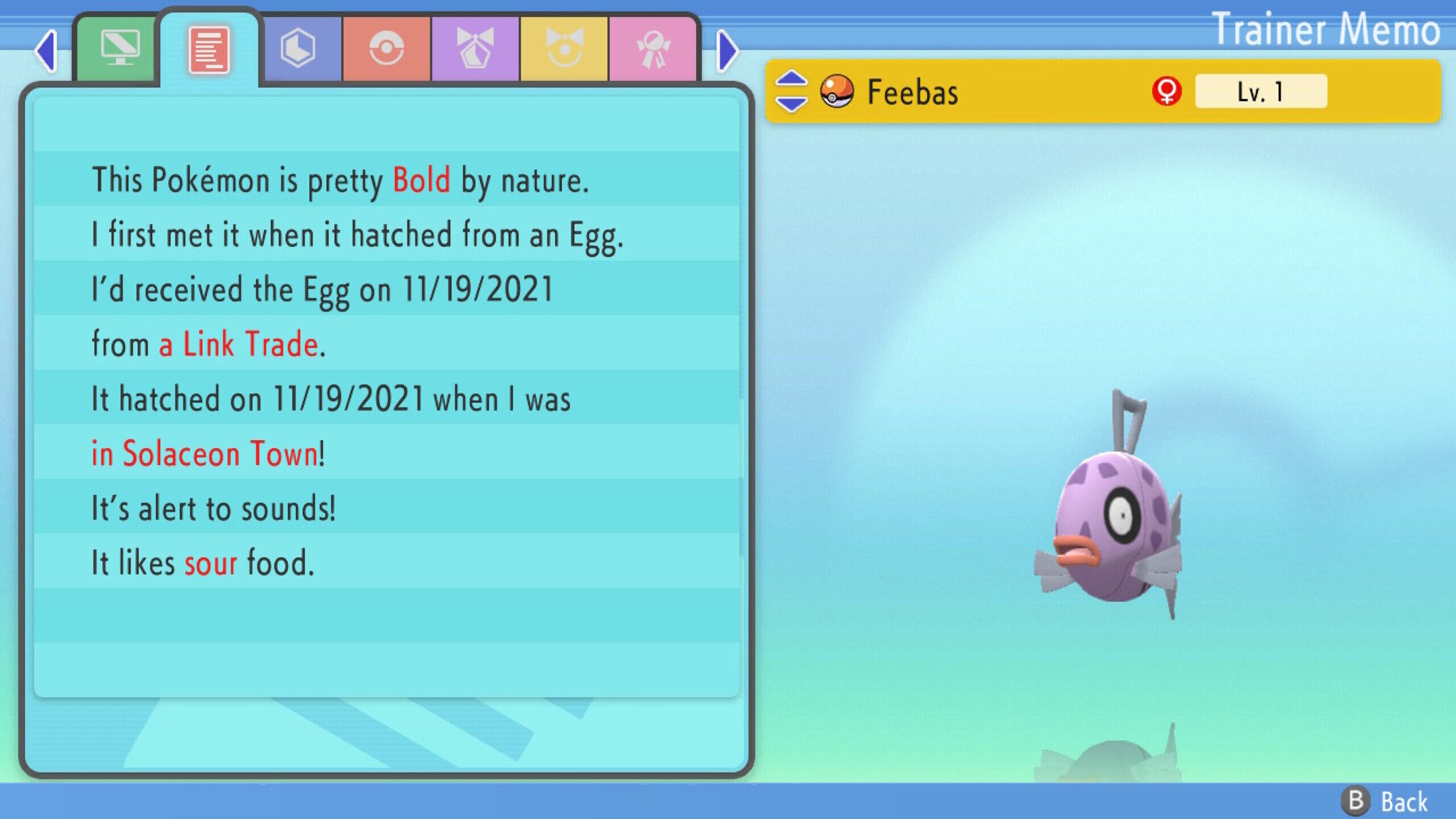 Shiny Feebas 6IV // Pokemon Brilliant Diamond & Shining Pearl Etsy