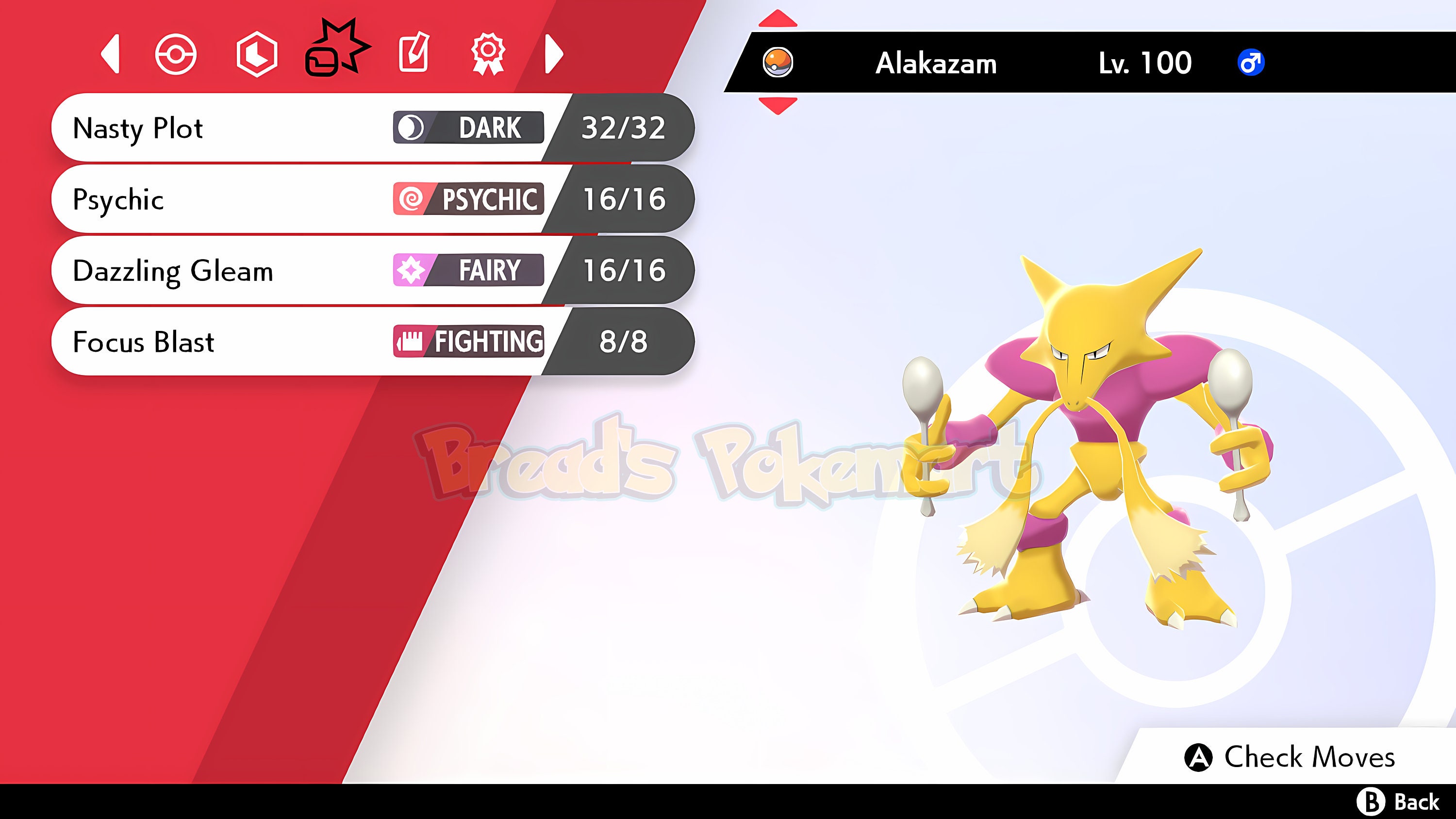 Ultra Shiny 6IV ALAKAZAM // Pokemon Sword and Shield // Lv100 -  Finland