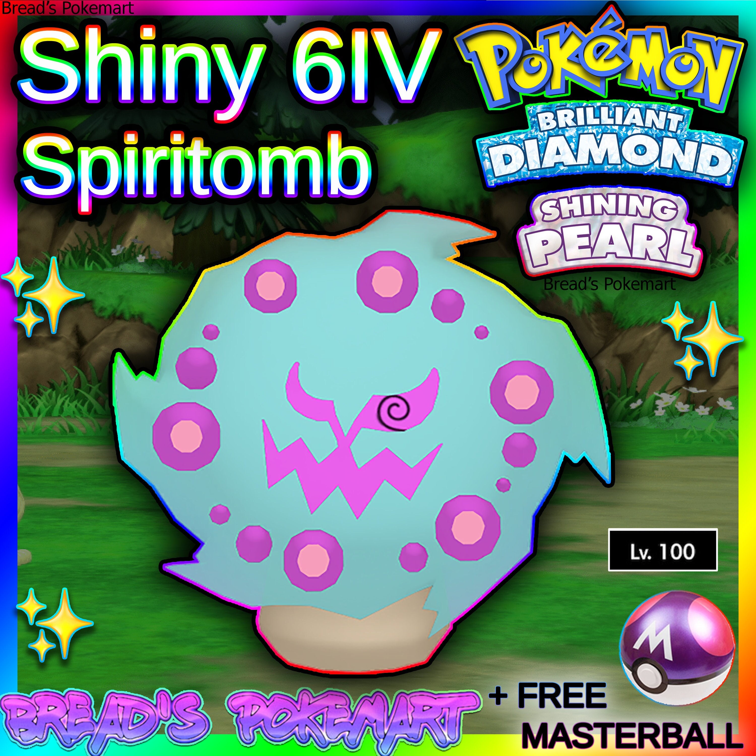 Pokemon shiny spiritomb