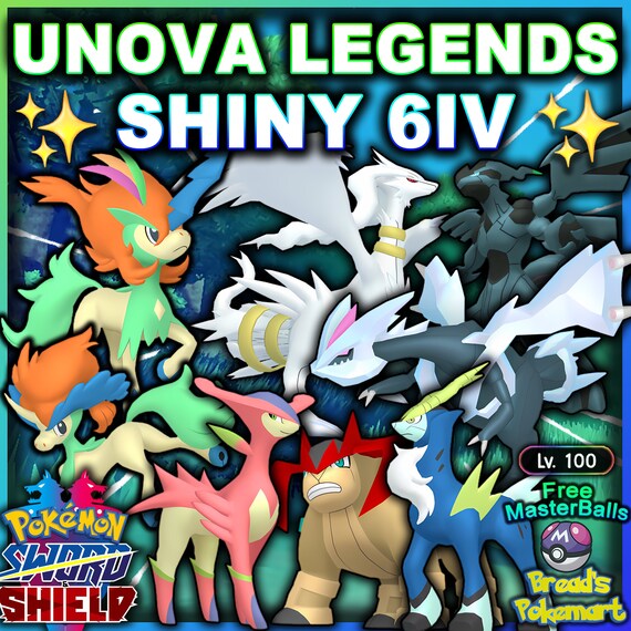 SHINY RESHIRAM 6IV Legendary / Pokemon Sword and Shield / -  Hong Kong