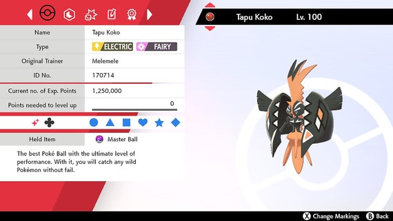 Pokemon Sword and Shield // Ultra Shiny TAPU KOKO 6IV Event // 