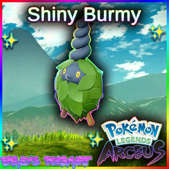 Shiny Burmy alpha Best Stats // Pokemon Legends Arceus // Etsy