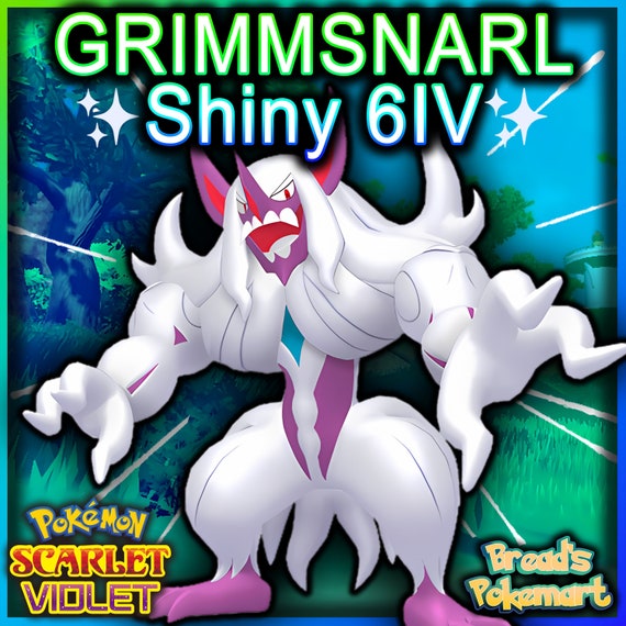 Pokémon Scarlet and Violet - Shiny Grimmsnarl - Event Pokémon