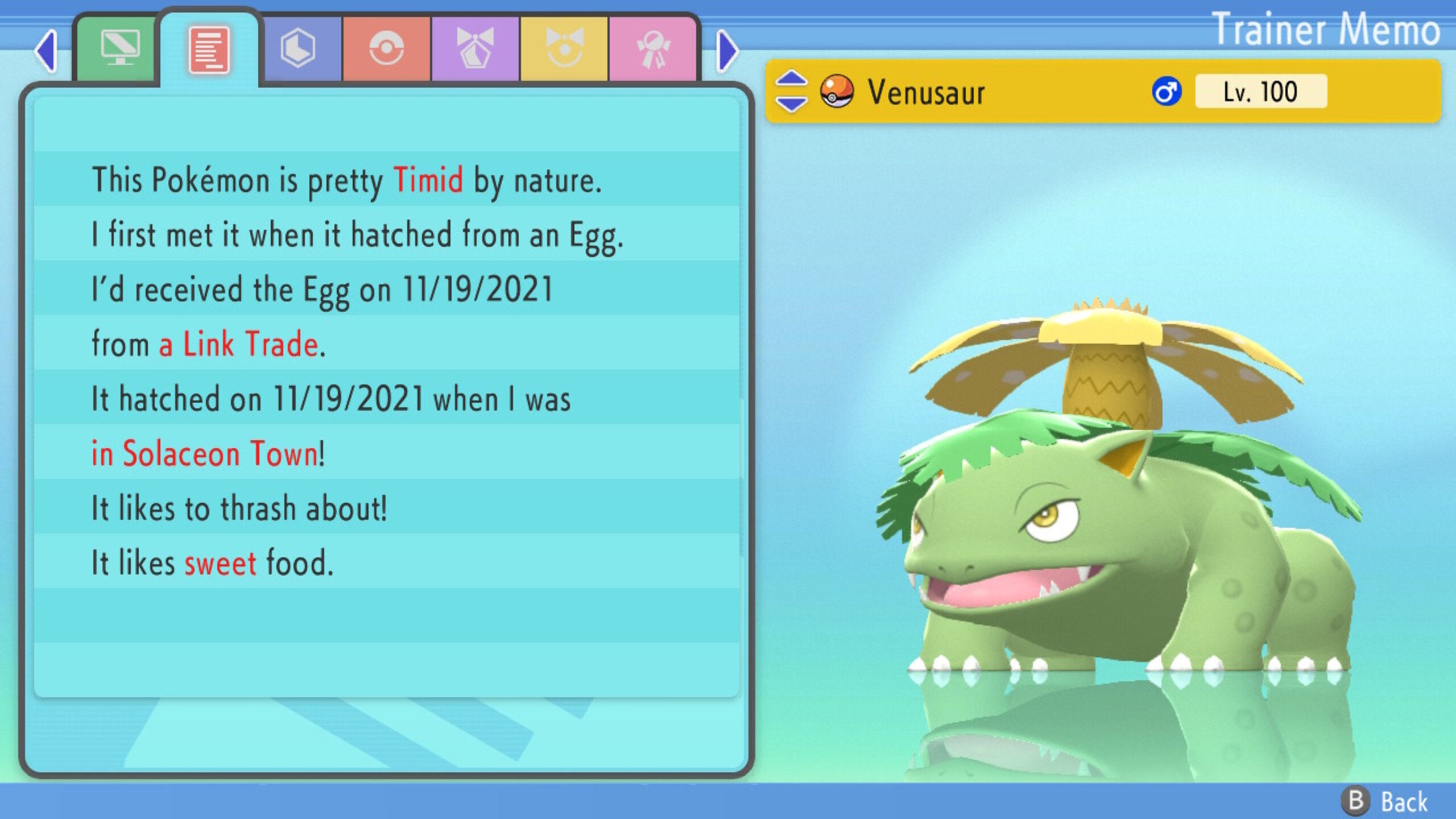 Shiny/non-shiny Bulbasaur/venusaur 6IV Brilliant 