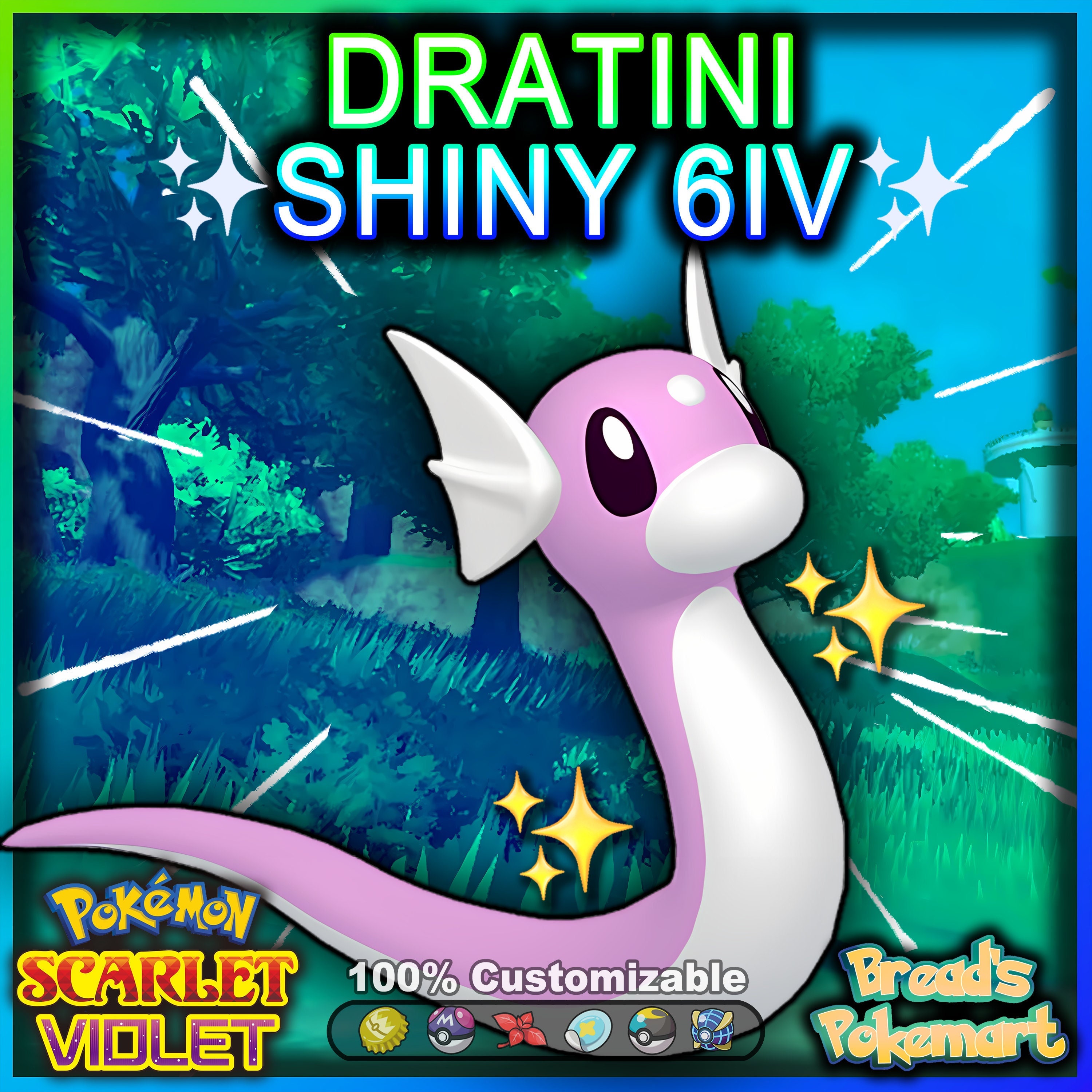 Shiny/non-shiny Dreepy/dragapult 6IV Pokémon Scarlet/violet -  Sweden