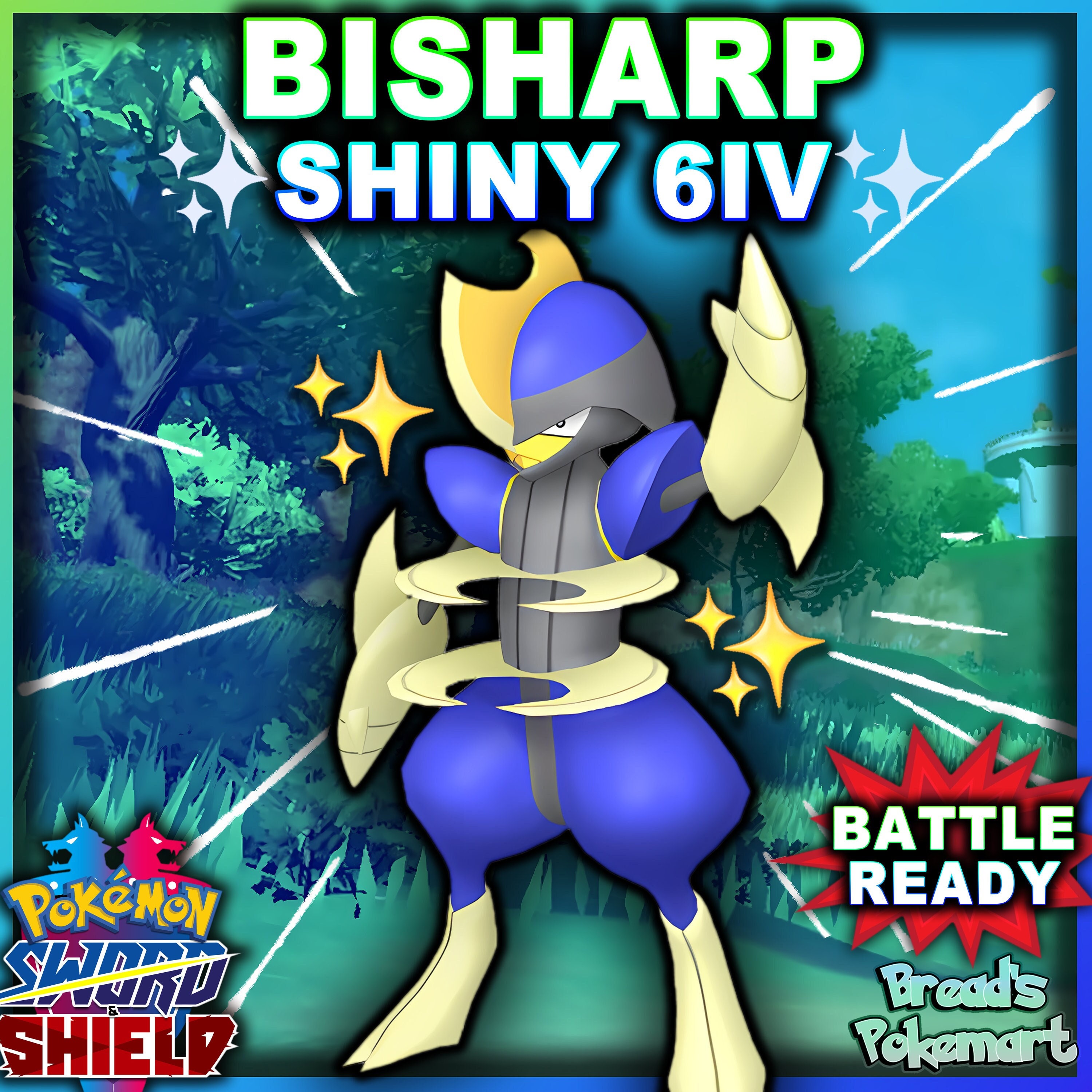 Pokemon Sword and Shield Ultra Shiny Raikou 6IV-EV Trained