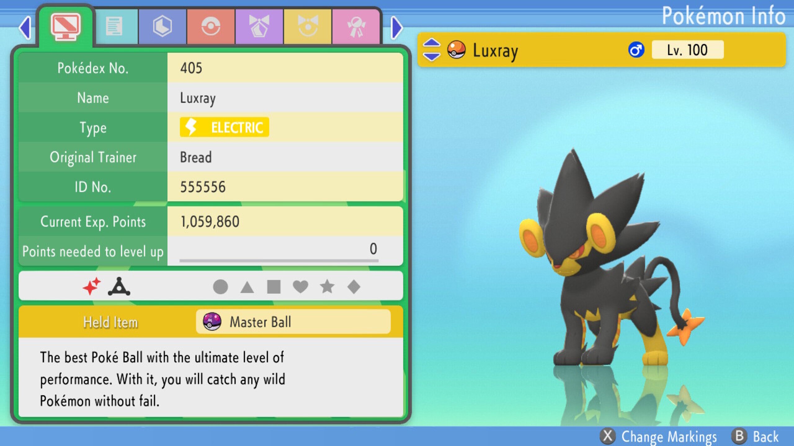 Luxray  Pokédex