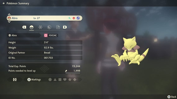 Alakazam - Ultra Shiny / Normal / Alpha - 6IV - Pokemon Legends Arceus