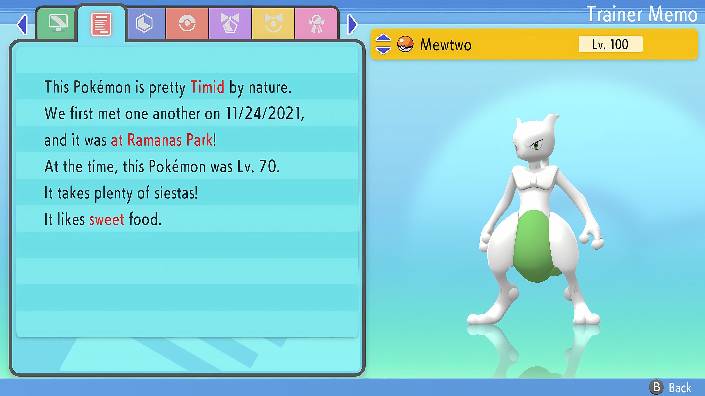 Shiny Mewtwo - Pokemon Go