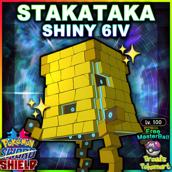 Ultra SHINY 6IV CELESTEELA / Pokemon Sword and Shield / Alolan 
