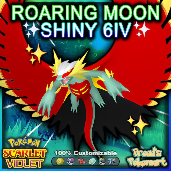 Pokemon Scarlet and Violet Shiny Zamazenta 6IV-EV Trained