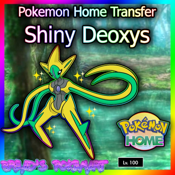 Shiny DEOXYS 6IV Mythical // Pokemon HOME Premium (Download Now) 