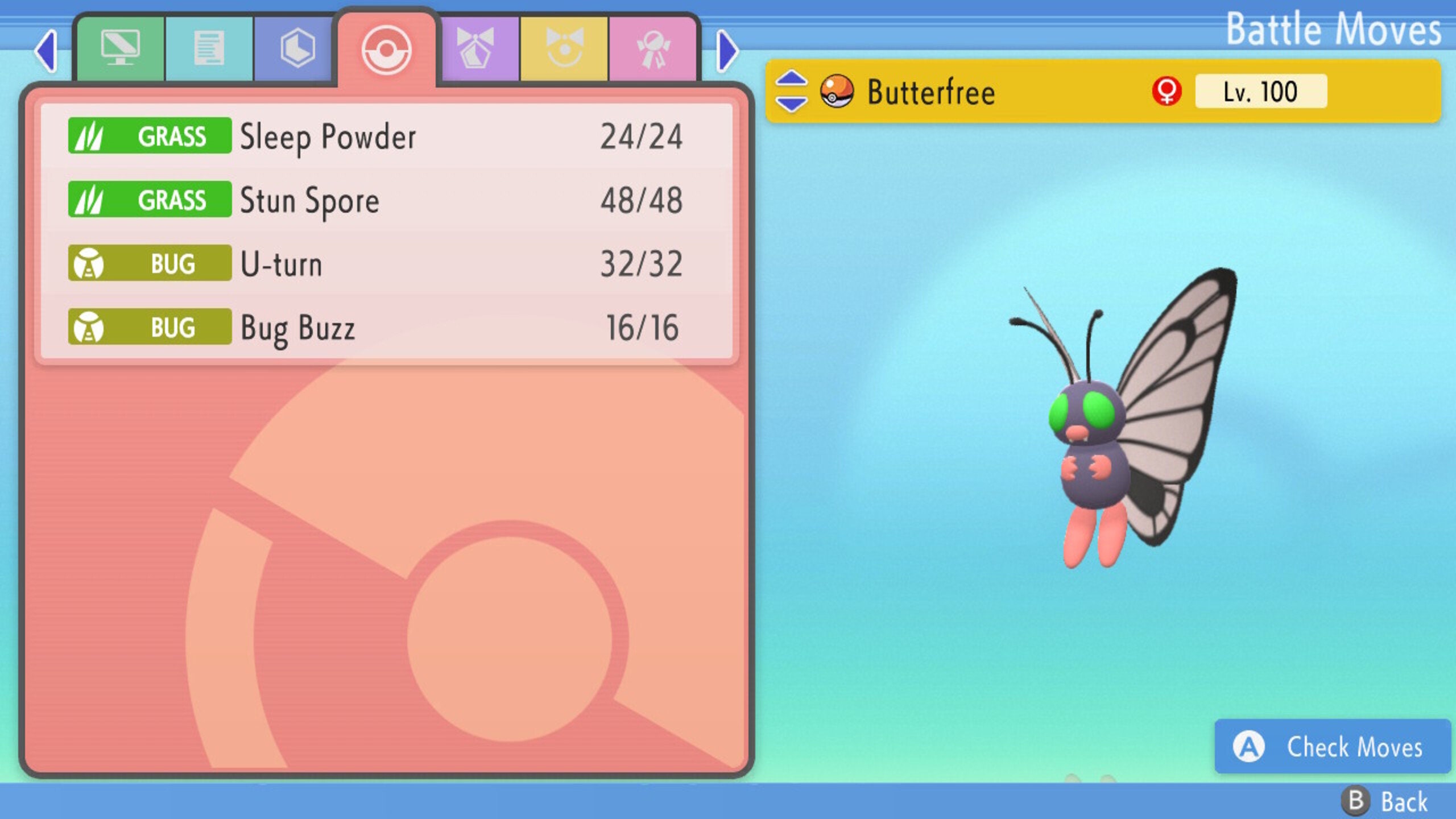 Shiny Butterfree Pokemon
