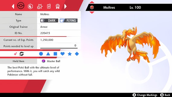 SHINY 6IV Articuno Zapdos Moltres Pokemon Sword and Shield 