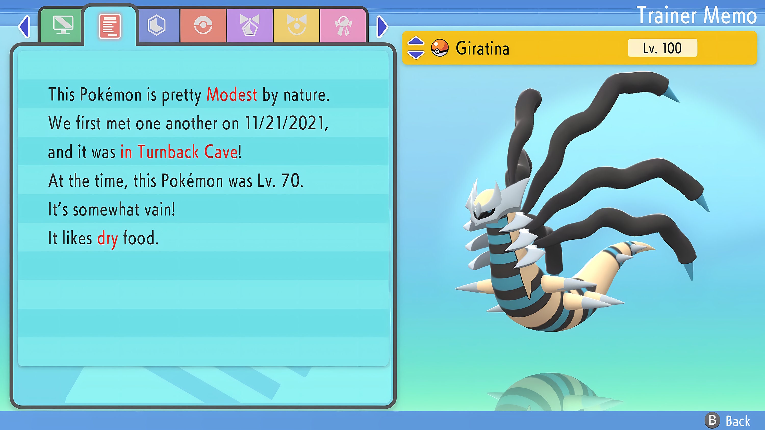 Shiny GIRATINA Origin Form 6IV Legendary / Pokemon Brilliant