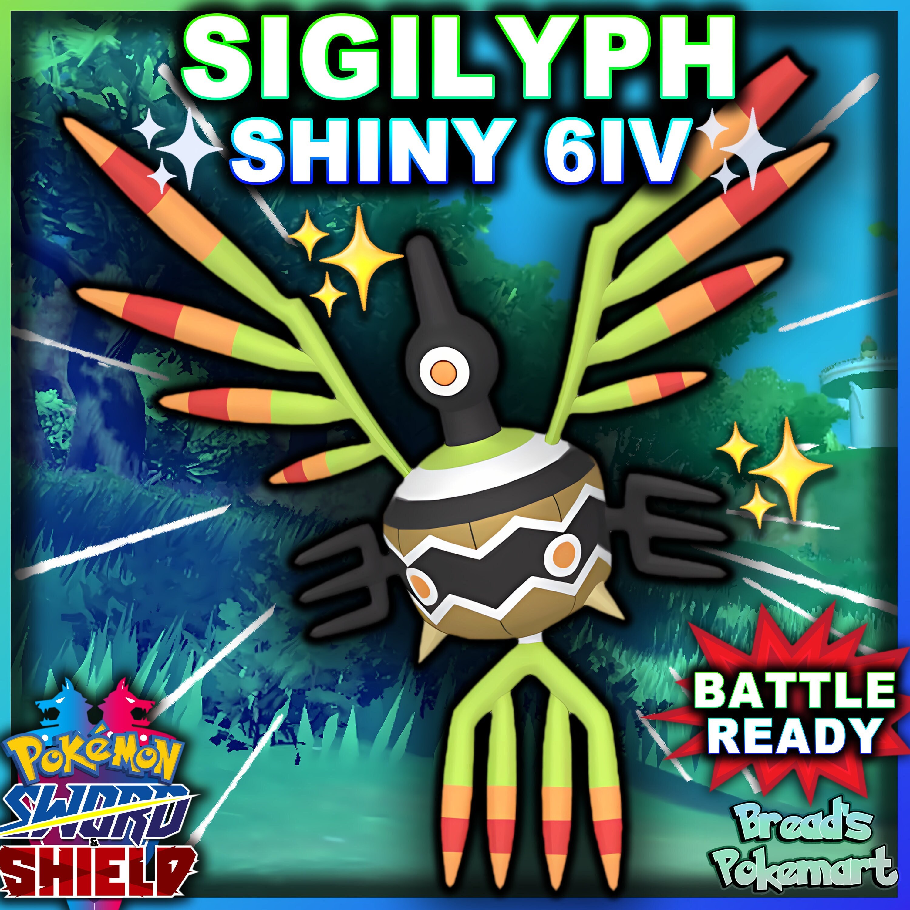 Pokemon Sword and Shield Ultra Beast Bundle 6IV-EV Trained