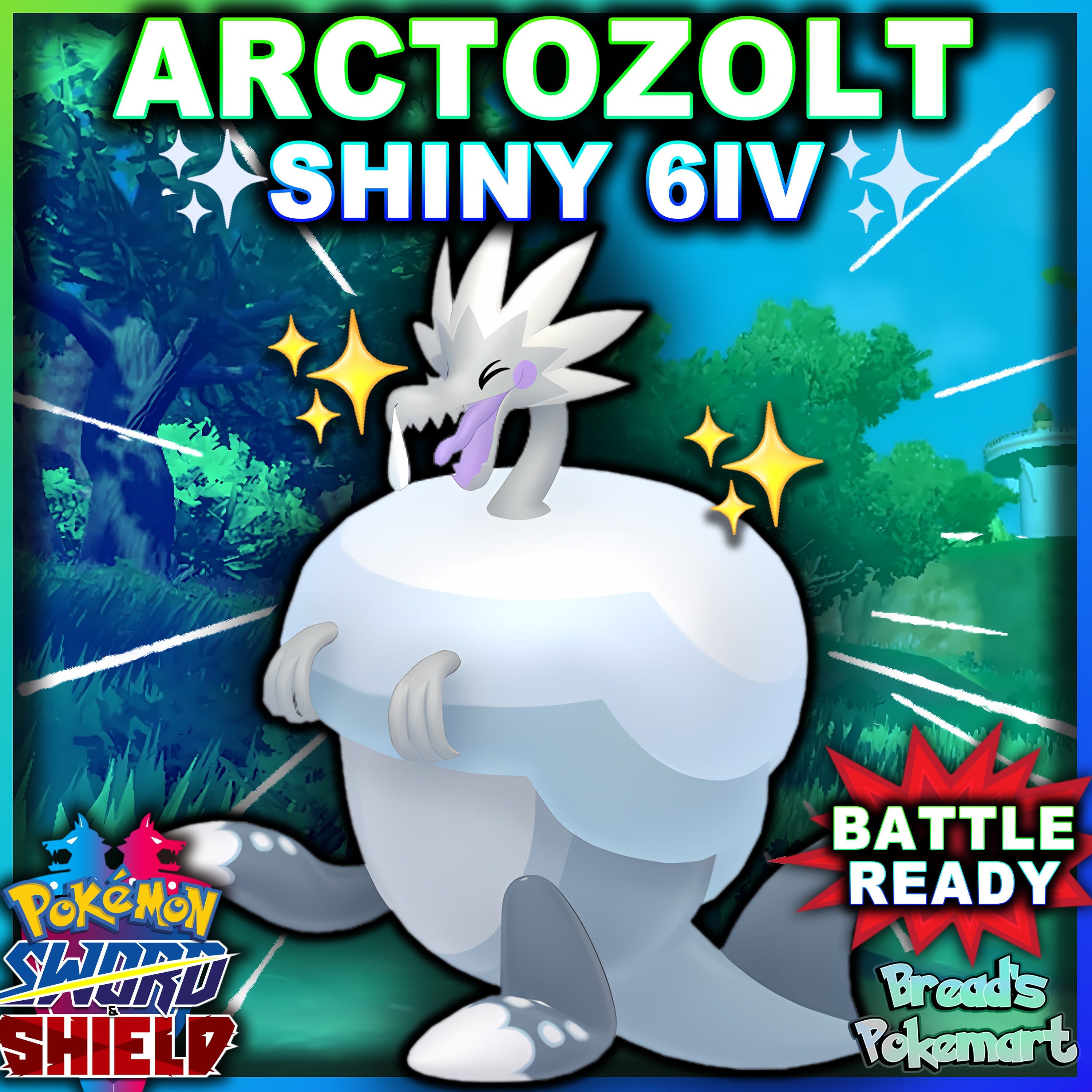 SHINY KYUREM 6IV Legendary / Pokemon Sword and Shield / -  Israel