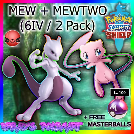 Shiny Pokémon GO Mew 6IV competitive Sword & Shield Nintendo Switch HOME