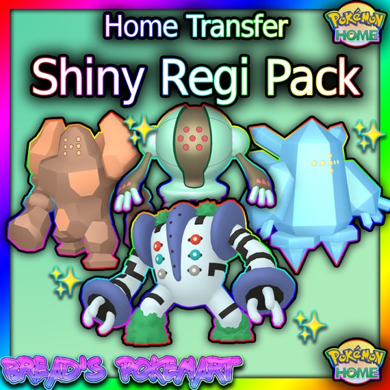 Shiny Regigigas, Regirock, Regice & Registeel Pokemon X, Y, Omega Ruby &  Alpha Sapphire 3DS  - Gameflip