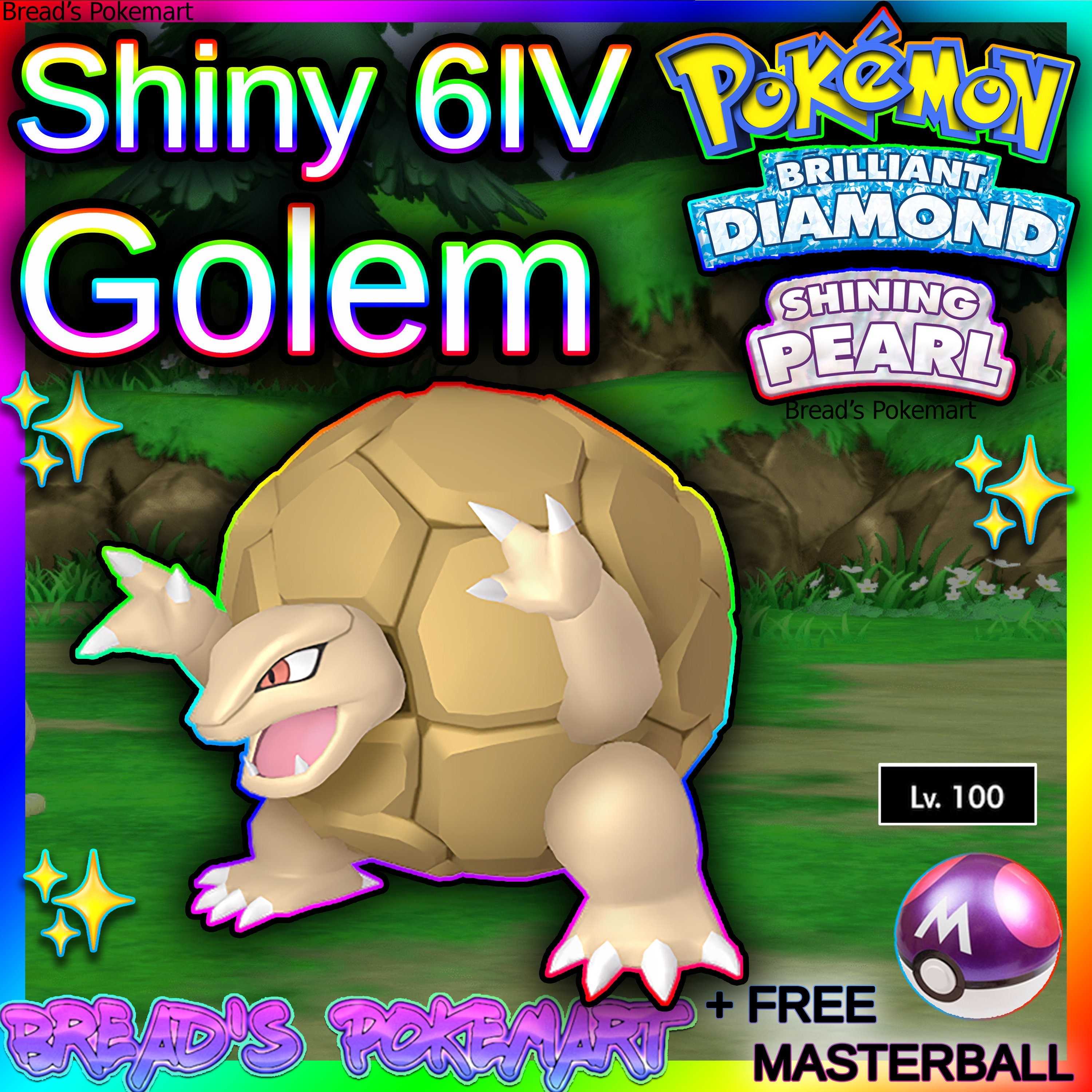 Pokemon toon Gogogo golem