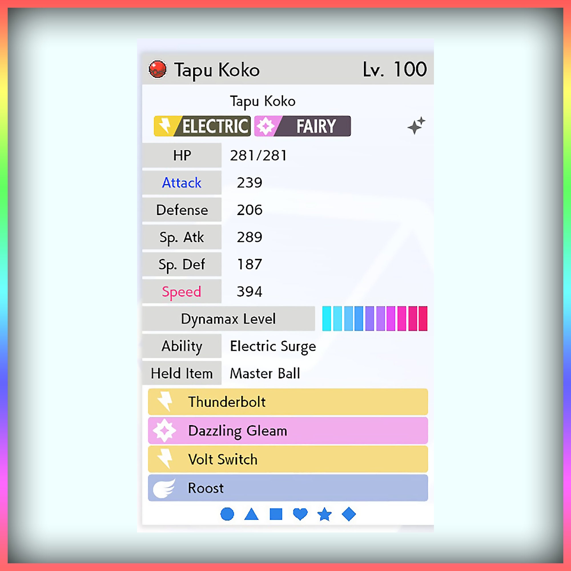 Pokemon Sword and Shield // Tapu Koko / Tapu Lele / (Instant Download) 