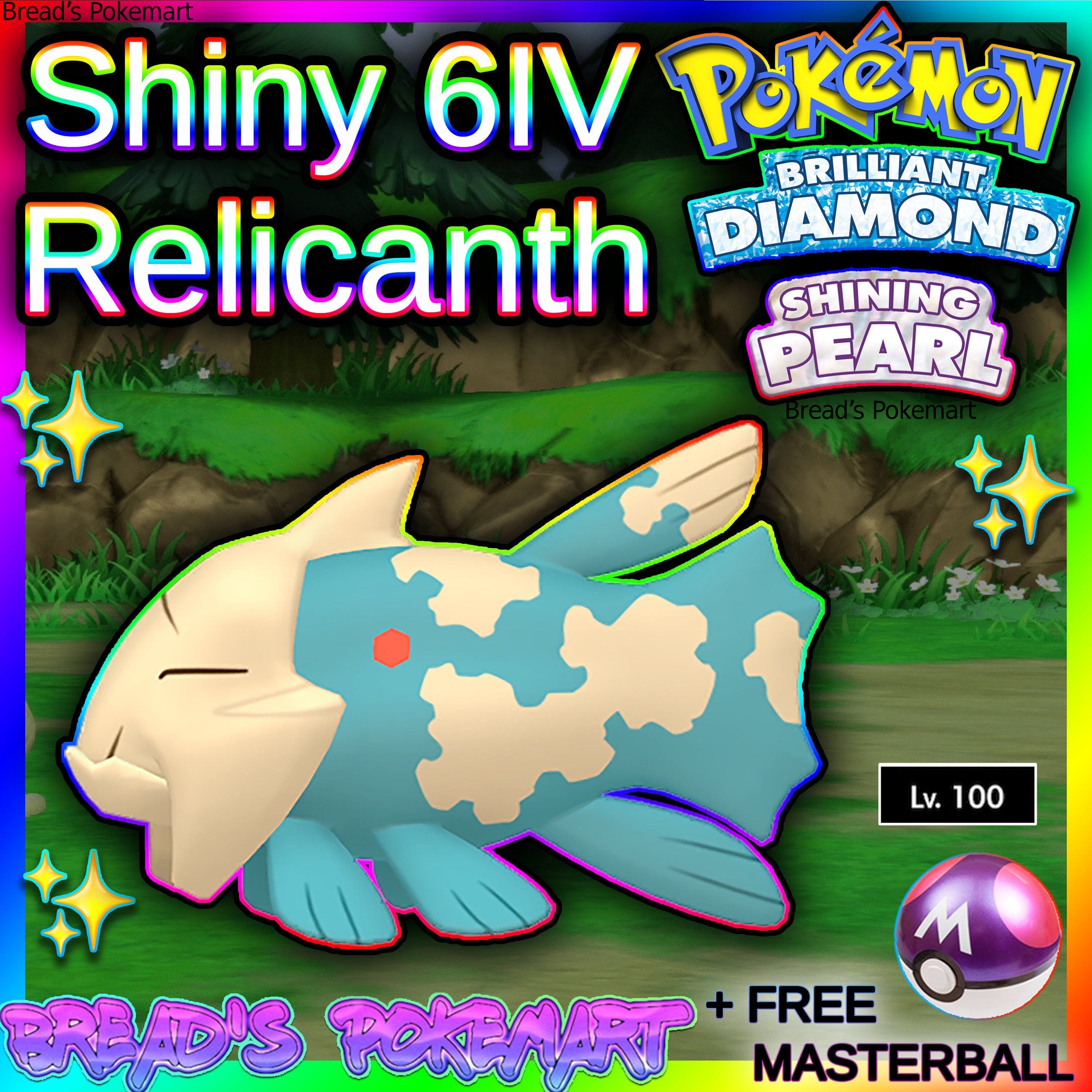 Shiny GENGAR 6IV Pokemon Sword and Shield Brilliant Diamond -  Finland