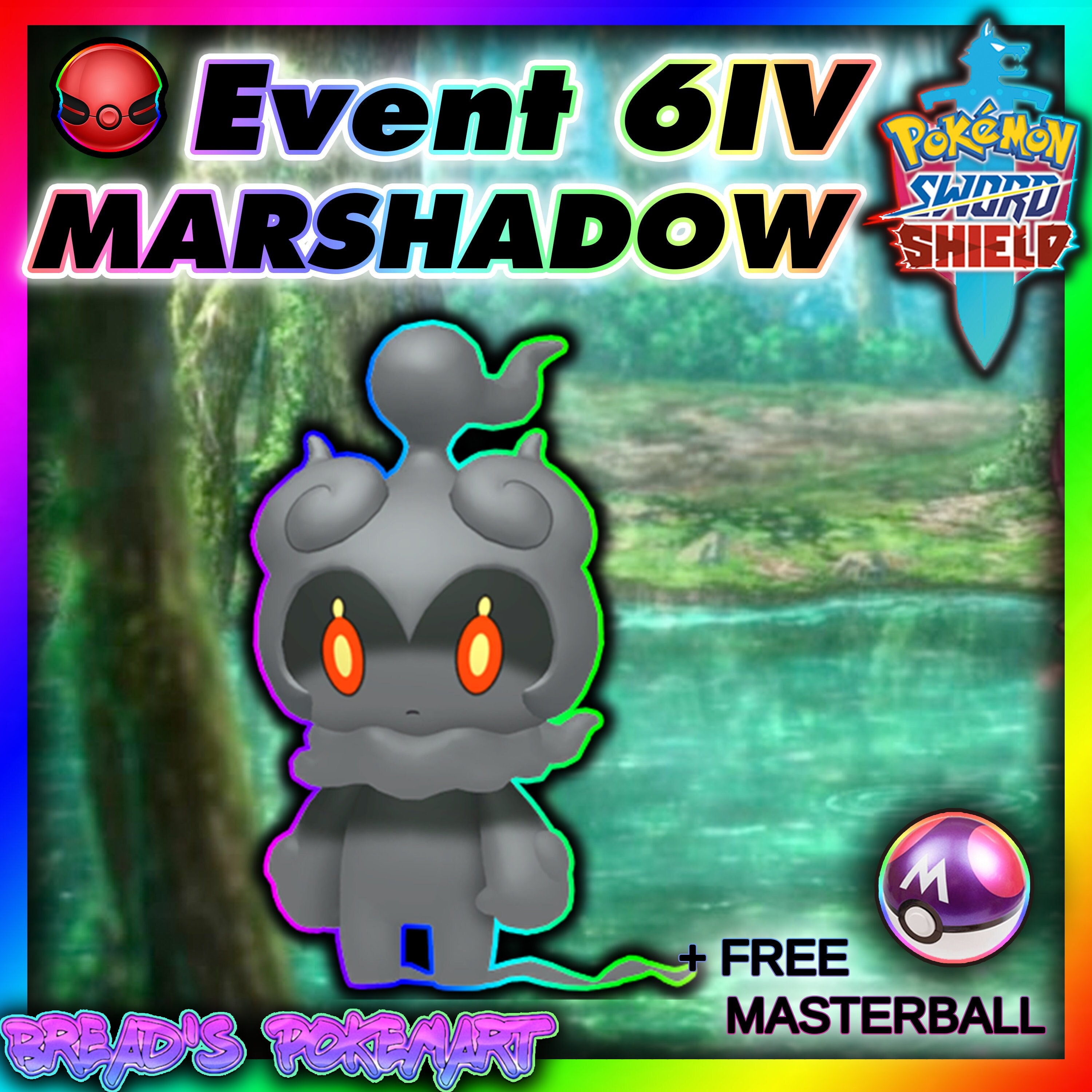 Mythical22 Marshadow Event, Pokemon Sword & Shield