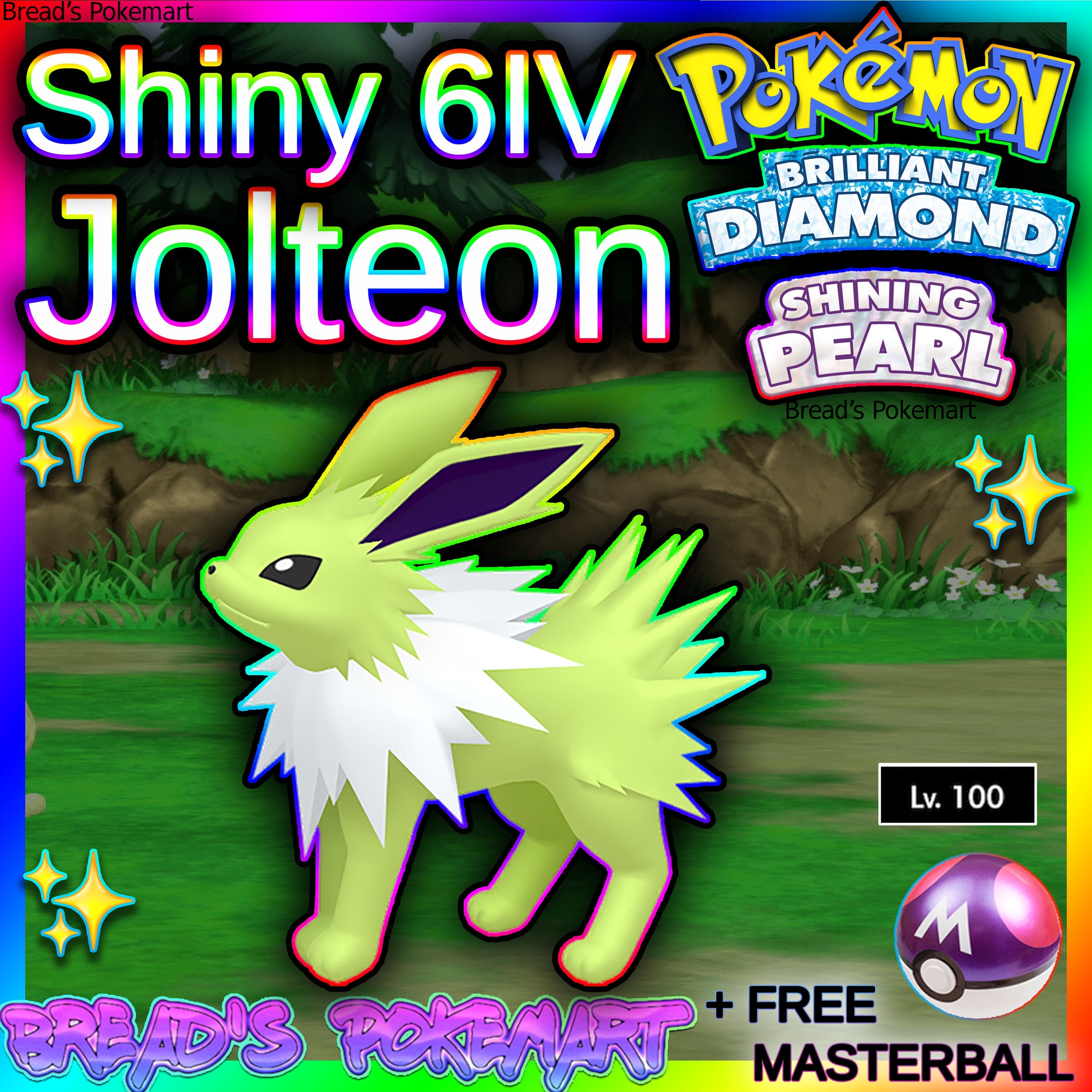 Eeveelutions and Eevee / 6IV Pokemon / Shiny Pokemon / Pokemon Home Premium