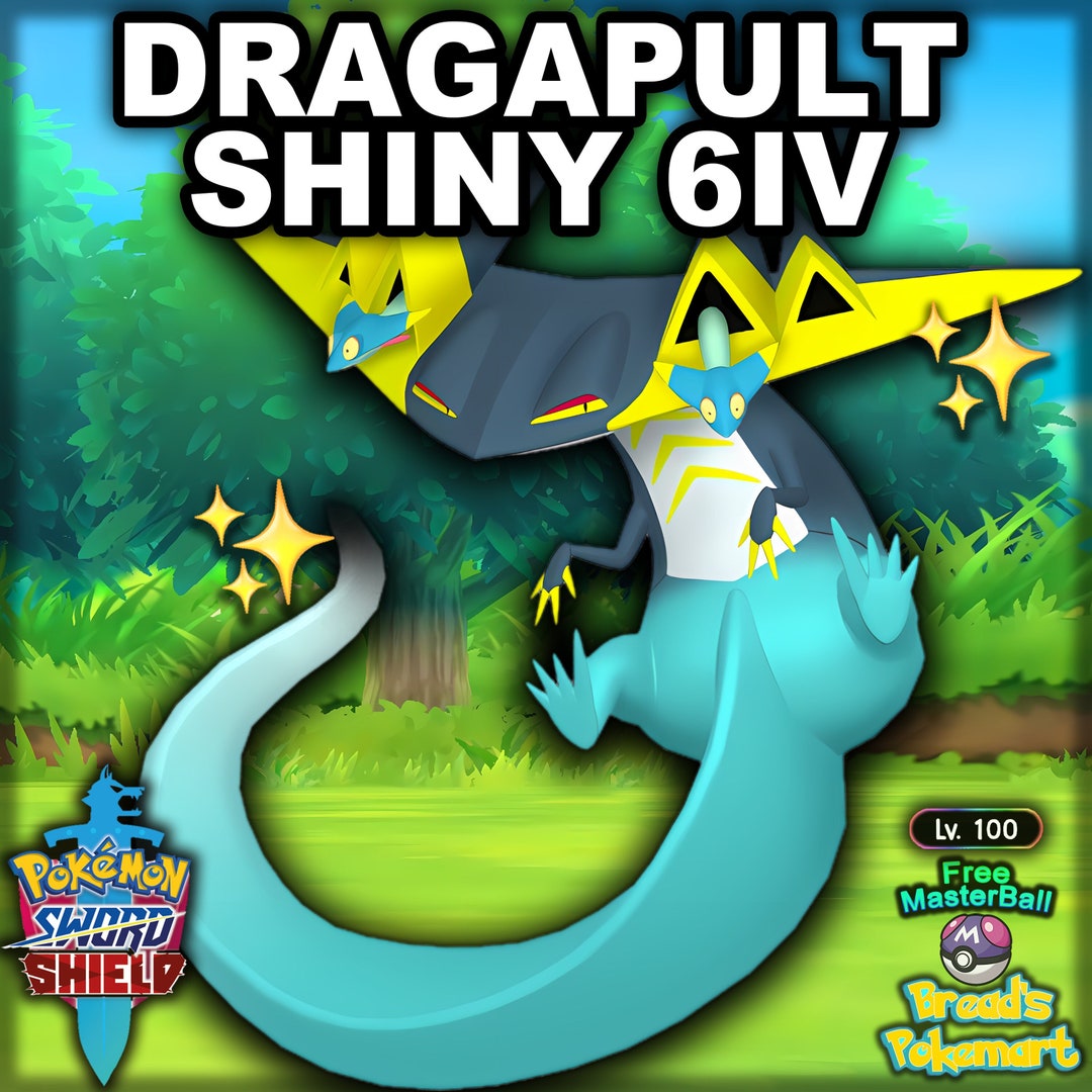 DRAGAPULT Ultra Shiny 6IV // Pokemon Sword and Shield // Lv100 Etsy