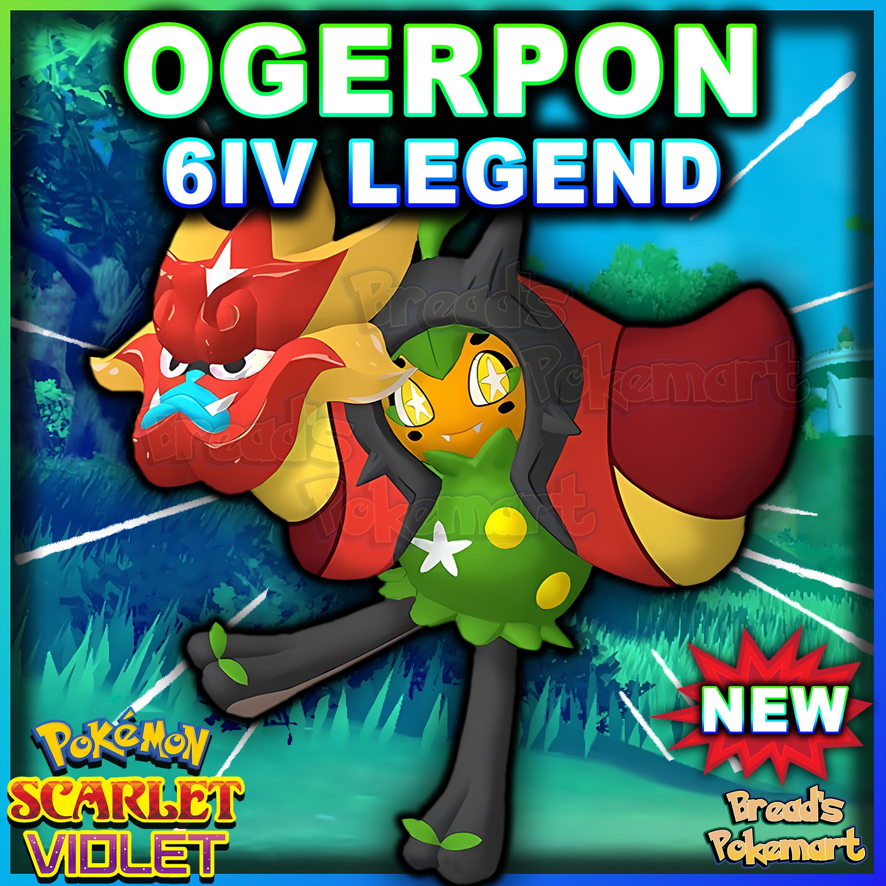 Pokemon Scarlet & Violet Teal Mask DLC: How to change Ogerpon form