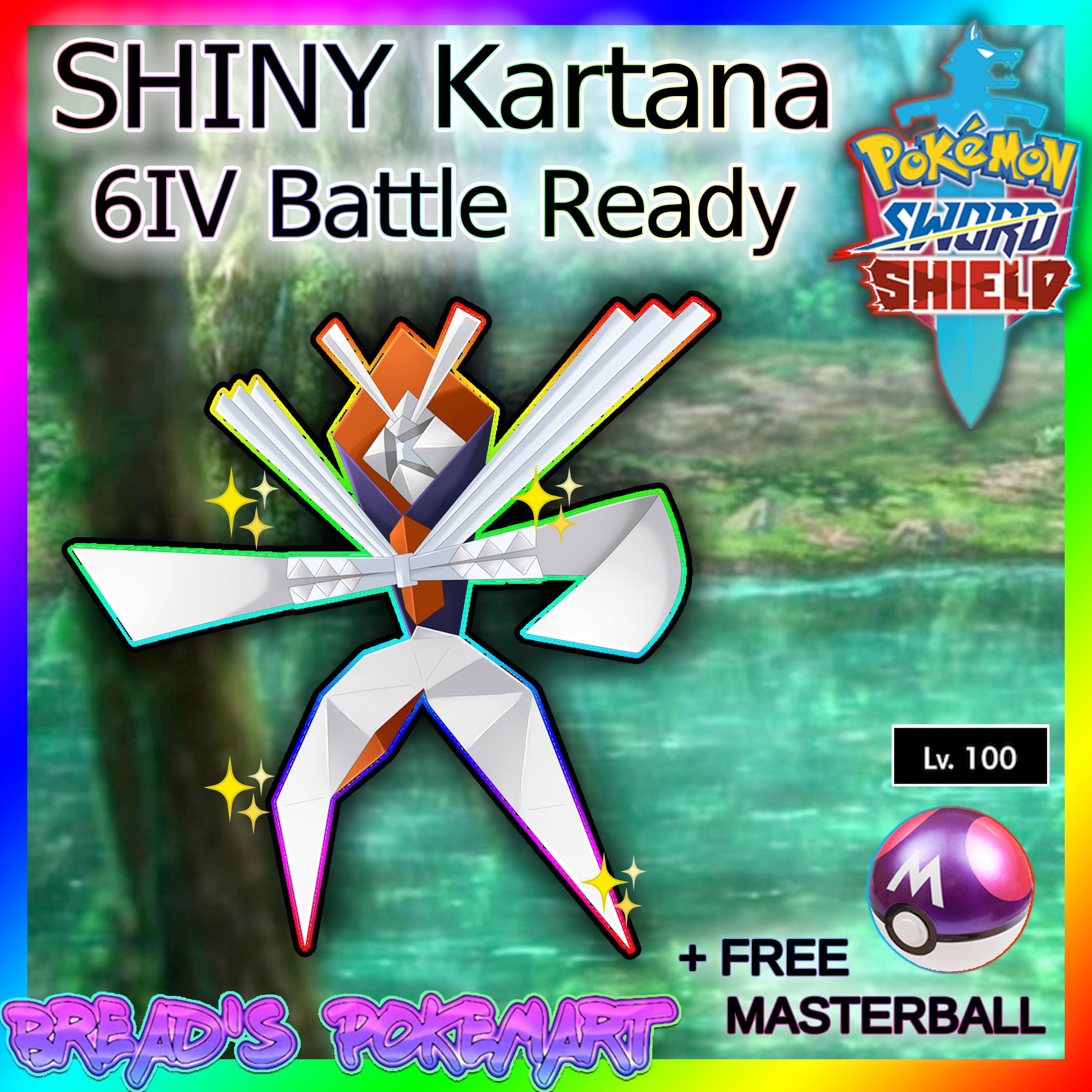 Shiny pokemon edits — kartana